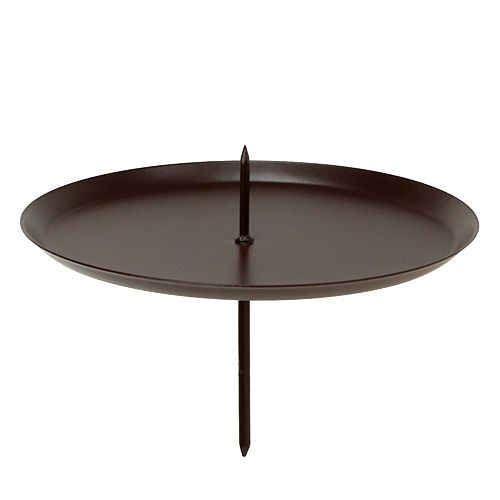 Produkt Świecznik brązowy Ø10cm 4 szt