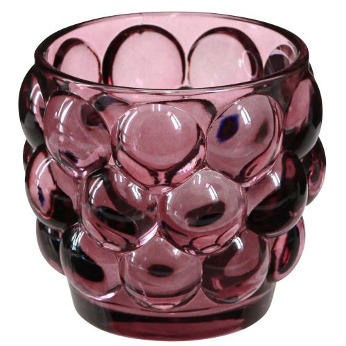 Produkt Świecznik szklany świecznik na tealighty w kolorze Berry Ø7cm W7cm 6 szt