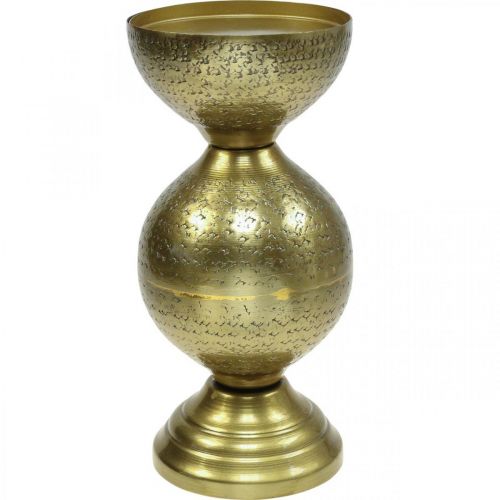Świecznik orientalny świecznik na tealighty metalowy 25cm