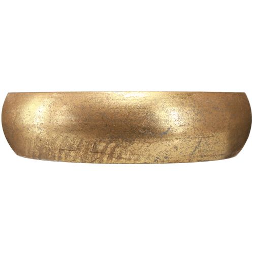 Produkt Świecznik misa na 4 świece w kształcie antycznego złota Ø22cm