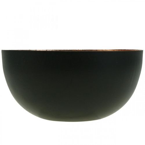 Produkt Świecznik czarny, brązowy świecznik sztyftowy Ø10cm W5cm
