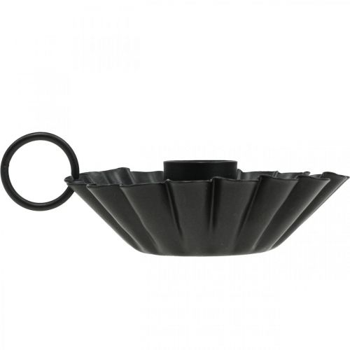 Produkt Świecznik czarny Świecznik metalowa dekoracja stołu Ø9,5cm W3cm