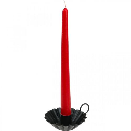 Produkt Świecznik czarny Świecznik metalowa dekoracja stołu Ø9,5cm W3cm