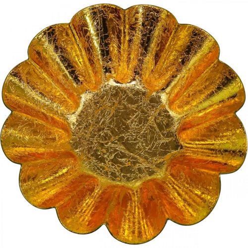 Produkt Podgrzewacz do tealightów ozdoba świąteczna forma do pieczenia czarno-złota Ø12cm 2szt