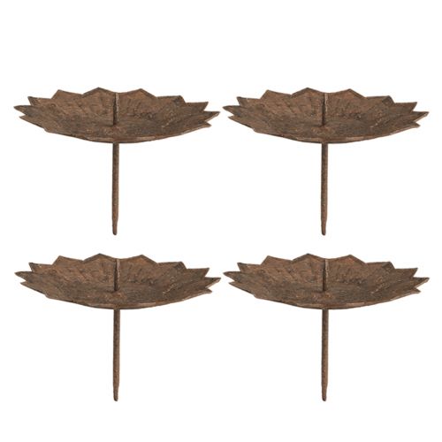 Produkt Świecznik wtykowy Ø11cm W8cm efekt rdzy 4szt