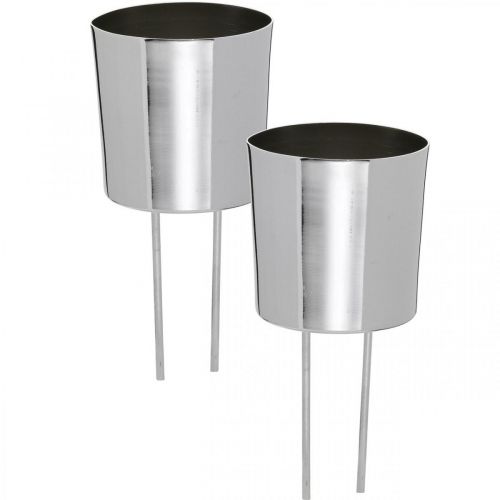 Produkt Świecznik do przyklejenia srebrnego tealighta Ø5cm 4 szt