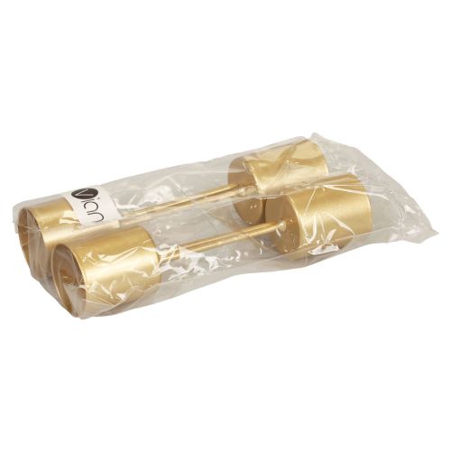 Produkt Świecznik cierniowy świecznik sztyft złoty 3,5×4cm 4 szt