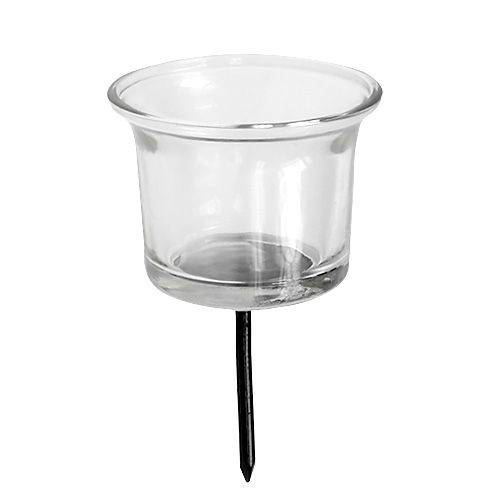Produkt Świecznik na tealight Ø6cm W10cm przezroczyste szkło
