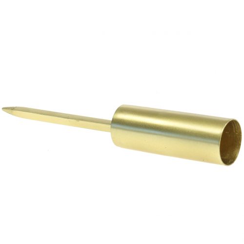 Produkt Świecznik na świece kijowe wąski złoty Ø2,2cm W15cm 4szt