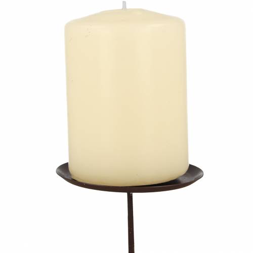 Produkt Świecznik brązowy Ø6cm 4 szt