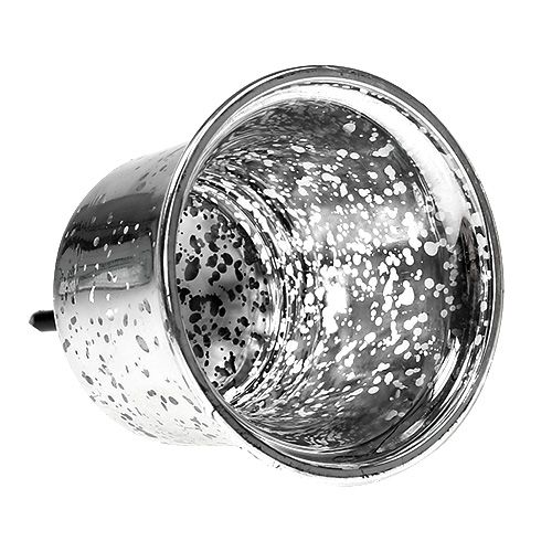 Produkt Świecznik na tealight srebrny Ø6cm W10cm