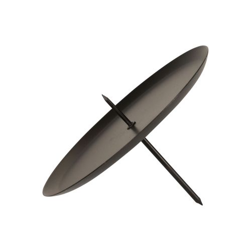Produkt Świecznik wtykowy czarny trzpień świecznika Ø8cm 4 szt