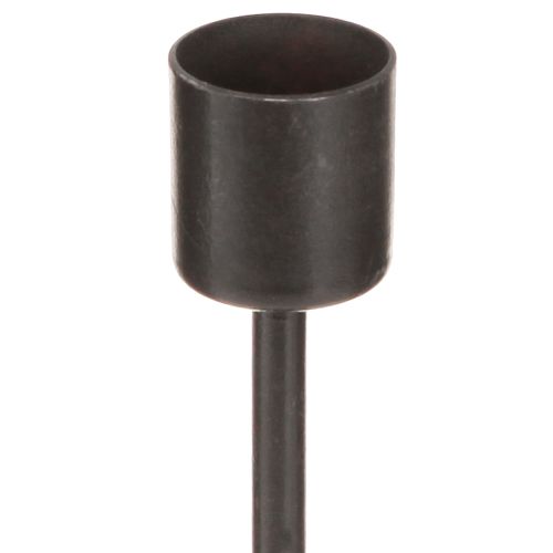 Produkt Świecznik antyczny brąz wys. 21,5cm 2szt