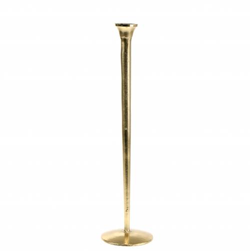 Floristik24 Świecznik Antyczne Złoto Ø10cm H39cm