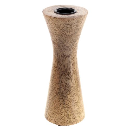 Produkt Świecznik Nowoczesny świecznik Drewno Naturalne Ø6cm W16cm