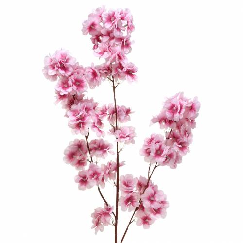 Produkt Gałązka kwiatu wiśni sztuczny róż 104cm