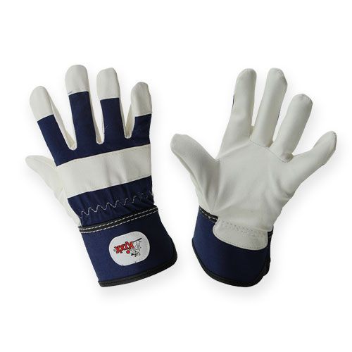 Produkt Rękawiczki dziecięce Kixx rozmiar 6 niebiesko-białe