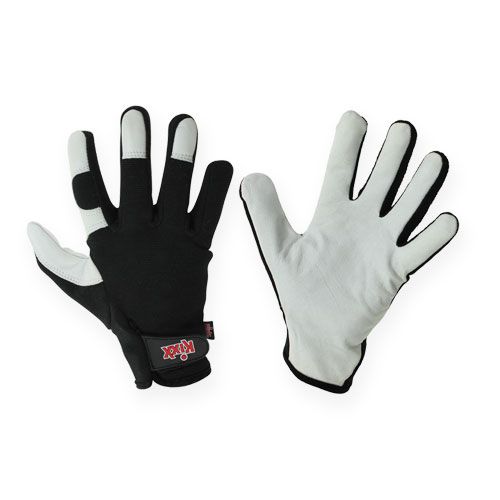 Produkt Rękawiczki Kixx Lycra Rozmiar 8 Czarne, Jasnoszare