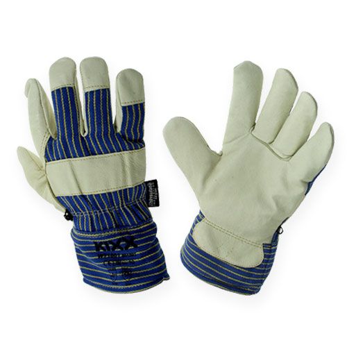 Rękawiczki zimowe Kixx rozmiar 10 niebiesko-beżowe