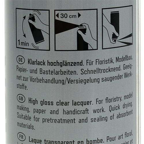 Floristik24 Bezbarwny lakier w sprayu 400ml