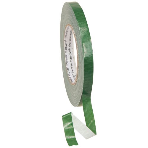 Floristik24 Taśma klejąca do pianki florystycznej Anchor Tape Zielona 12mm 50m