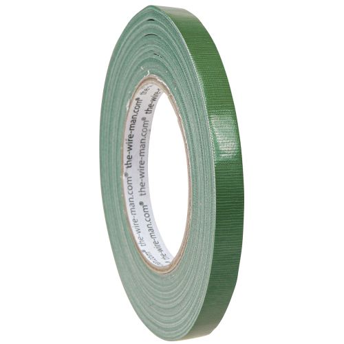 Floristik24 Taśma klejąca do pianki florystycznej Anchor Tape Zielona 12mm 50m