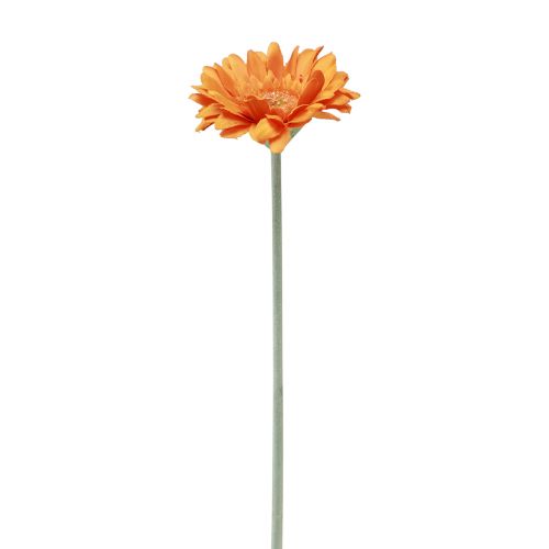 Floristik24 Sztuczne kwiaty Gerbera Pomarańczowa 45cm
