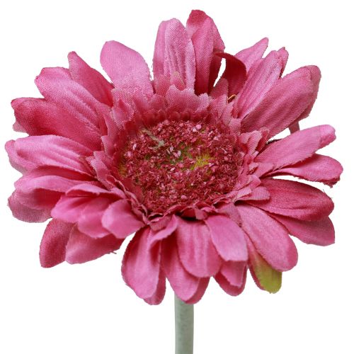 Floristik24 Kwiaty sztuczne Gerbera Różowe 45cm
