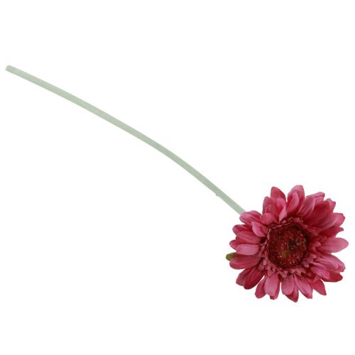 Floristik24 Kwiaty sztuczne Gerbera Różowe 45cm