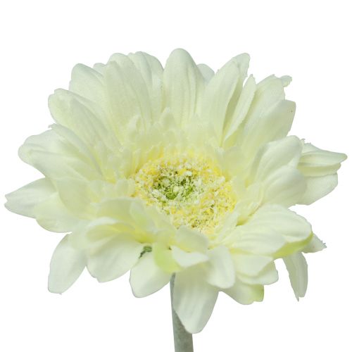 Floristik24 Sztuczne Kwiaty Gerbera Białe 45cm