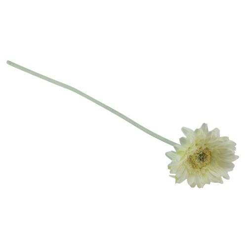 Floristik24 Sztuczne Kwiaty Gerbera Białe 45cm