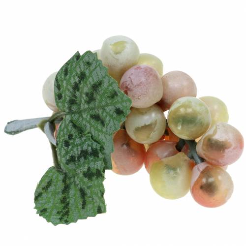 Floristik24 Sztuczne mini winogrona zielone 9cm