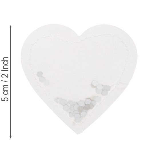 Konfetti serca 5cm 24 szt. | Floristik24.pl