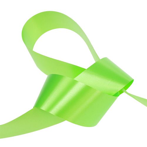 Produkt Wstążka do curlingu 50mm limonkowa 100m