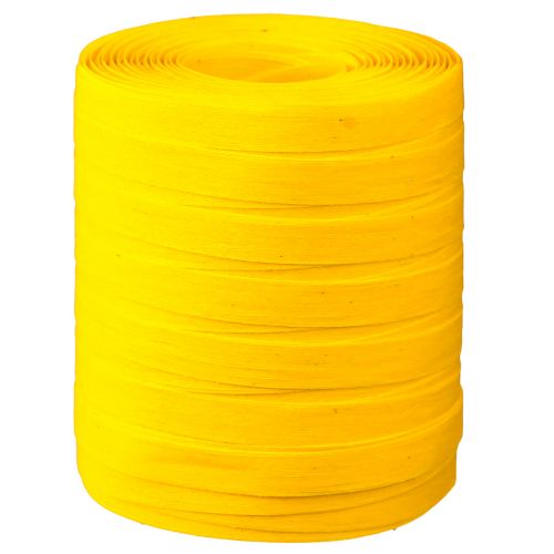 Produkt Wstążka prezentowa do curlingu żółta bawełniana 10mm 100