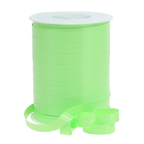 Wstążka do curlingu limonkowa 10mm 250m