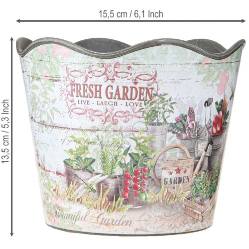 Produkt Doniczka na zioła plastikowa Fresh Garden H13.5cm 2szt