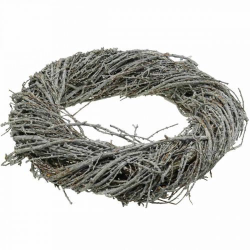 Produkt Wianek sosnowy wieniec naturalny gałązki sosny biały wieniec dekoracyjny Ø30cm