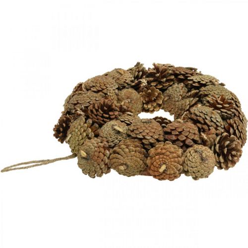 Produkt Wieniec z szyszki sosnowej wieniec na drzwi naturalne Ø30cm