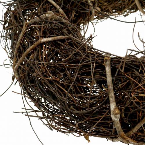 Floristik24 Wianek z winorośli z wierzbą Ø35cm natura