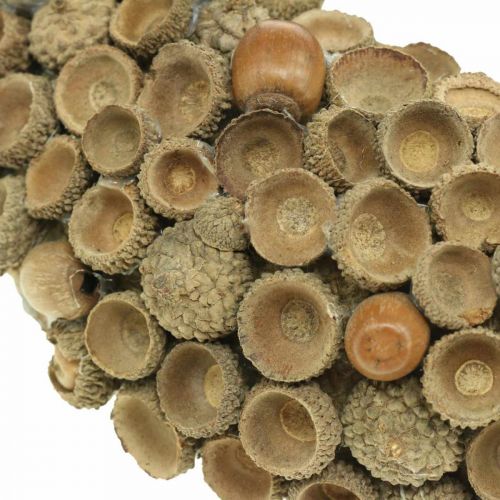 Produkt Jesienna dekoracja wianek z żołędzi naturalny wianek Ø30cm