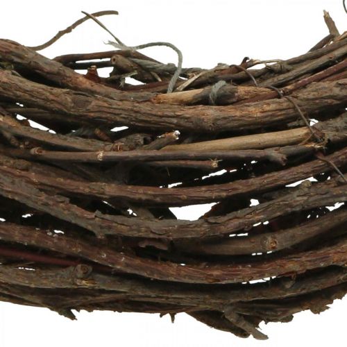 Floristik24 Wianek winorośli Ø35cm naturalny wieniec dekoracyjny brązowy