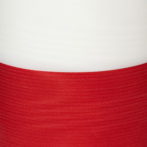 Biało-czerwona wstążka do wieńca z mory, 125 mm - wstążka żałobna, wstążka ozdobna, wstążka kokardka, wstążka świąteczna, rolka 25 m | Floristik24.pl