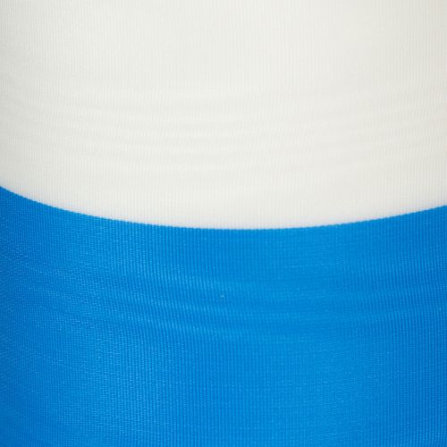 Wstążka do wieńca Moiré w kolorze niebiesko-białym, 100 mm dekoracyjna wstążka z tafty | Floristik24.pl