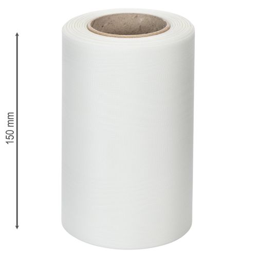 Produkt Biała wstążka do wieńca 150mm 25m