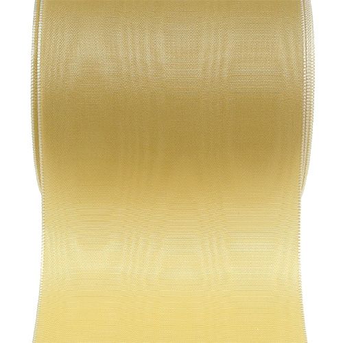 Floristik24 Wstążka wiankowa złota 100mm 25m