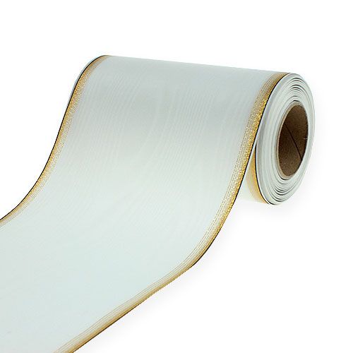 Produkt Wianek wstążka mora 200mm, biały