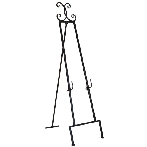 Dekoracyjny stojak na wianki ze stabilną podstawą, idealny jako uniwersalny dodatek, 118 cm