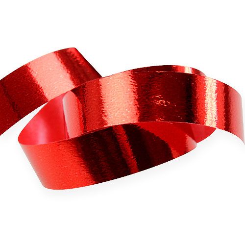 Produkt Błyszcząca wstążka do curlingu 10mm 250m czerwona