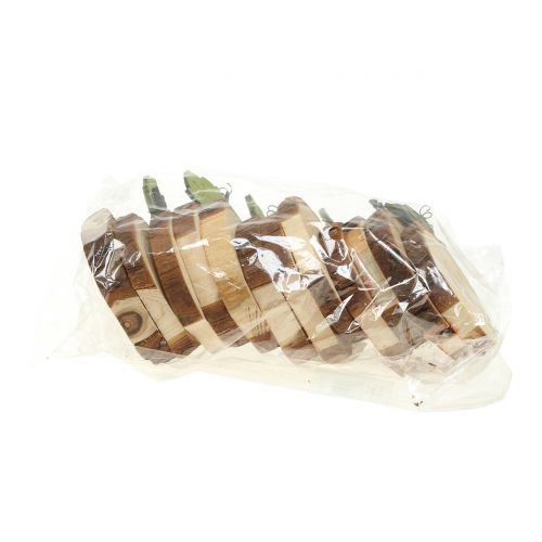 Floristik24 Mieszanka dyniowa wykonana z drewna 6cm 12szt